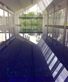 Nouvelle installation de traitement de l'air d'une piscine intérieure privée